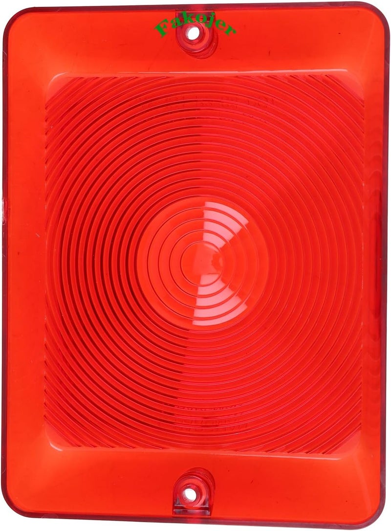 Fakojer Red Lens 3484010 34-84-010 Compatible with Bargman 84 85 86 Series Tail Light for RV Camper - Image 4